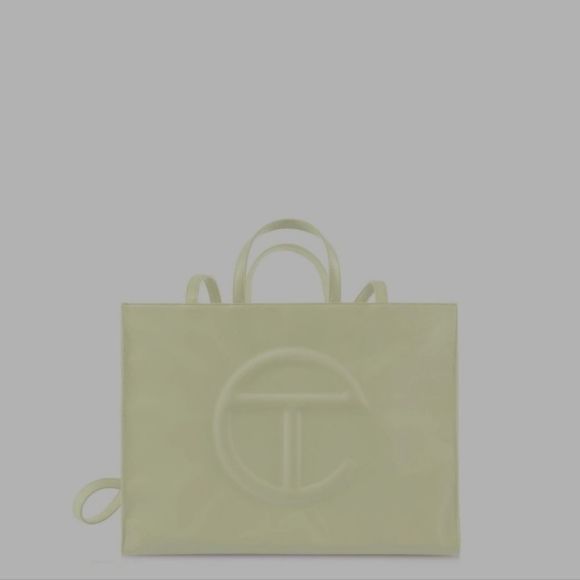 *NWT* TELFAR Large Vegan Celeb "Bushwick Birkin" New Color Glue SOLD OUT RETAIL - Picture 2 of 10